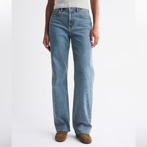 Abercrombie & Fitch 90s Relaxed High Rise Curve Love